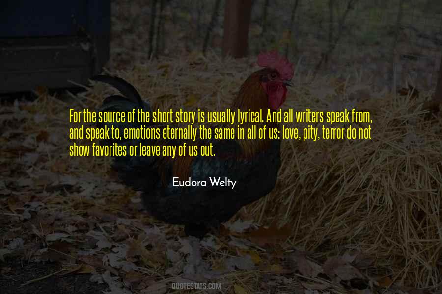 Quotes About Pity And Love #69311