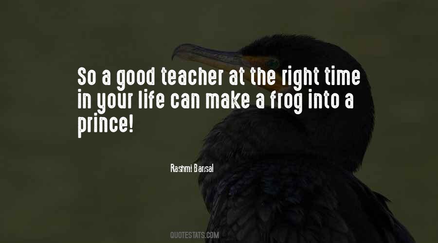 Quotes About The Frog Prince #1569734
