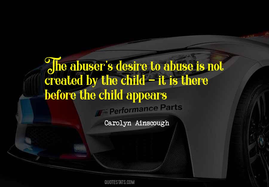 Child Abuser Quotes #526078