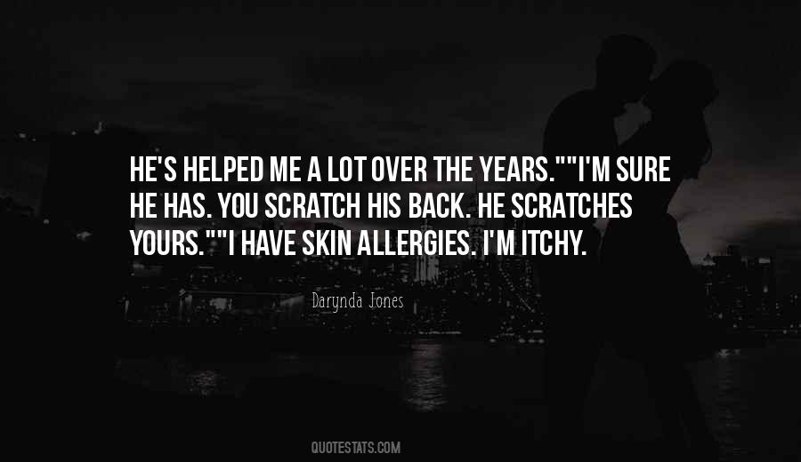 Quotes About Skin Allergies #78788