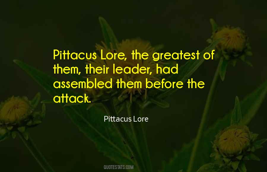 Quotes About Pittacus #103345