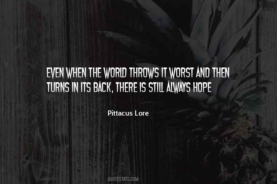 Quotes About Pittacus #594140