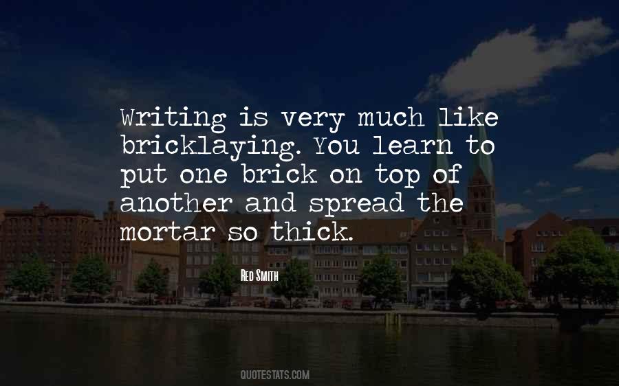 Quotes About Red Brick #1199795