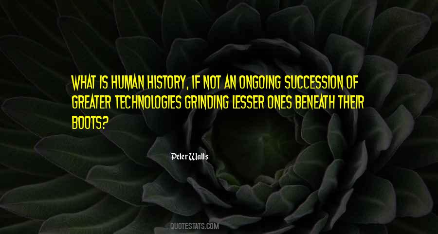 Human History Quotes #1244106
