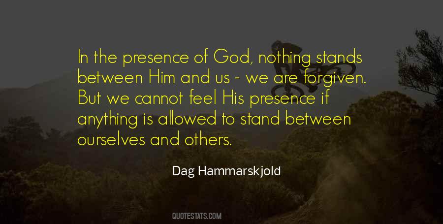 Quotes About Presence Of God #1060744
