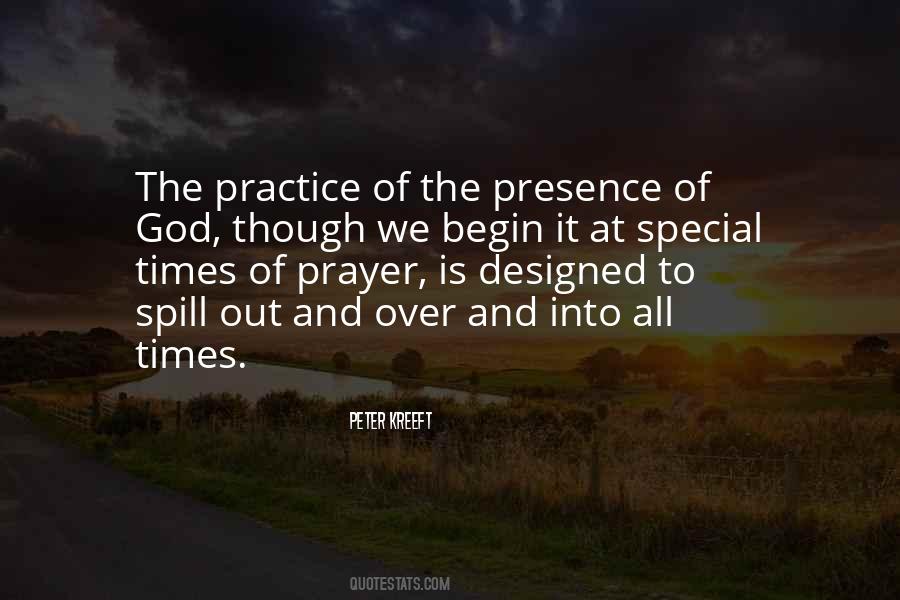 Quotes About Presence Of God #1633217