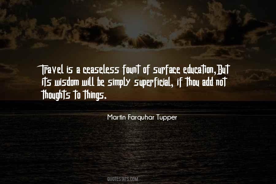 Quotes About Education And Travel #1142921