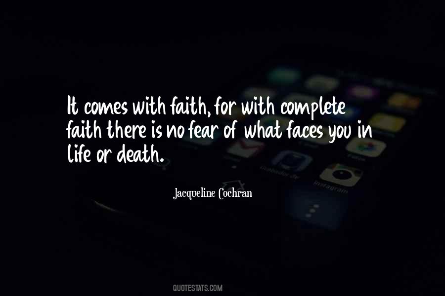 Quotes About No Fear Of Death #1785938