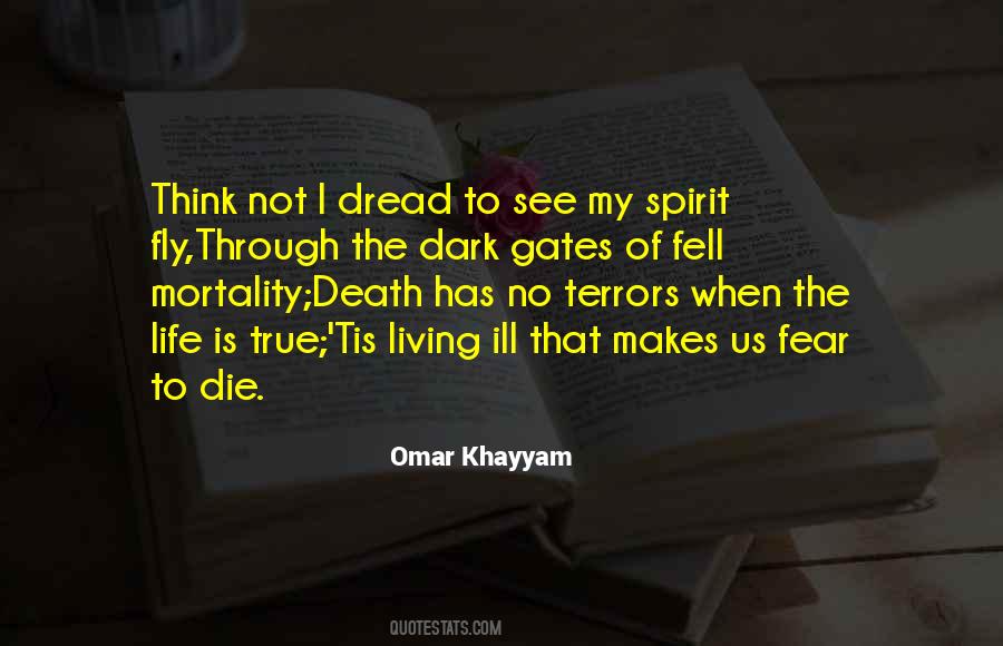 Quotes About No Fear Of Death #909061