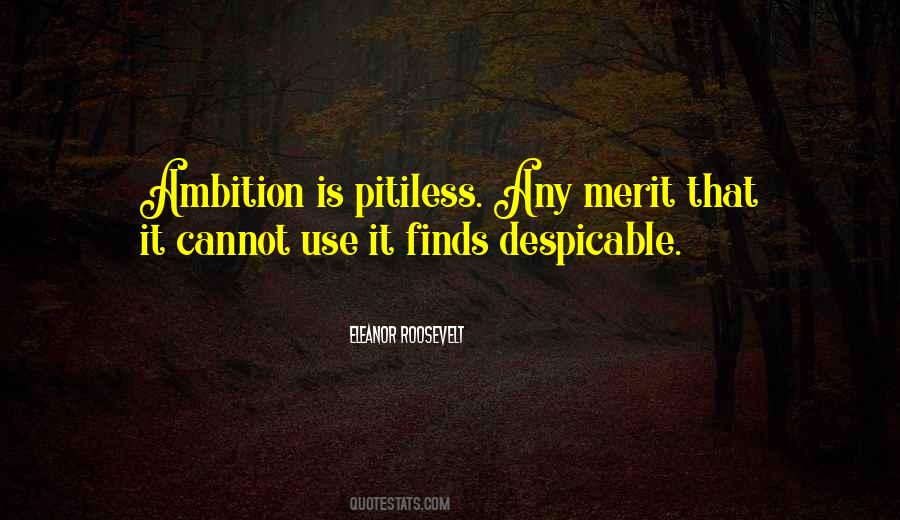 Quotes About Pitiless #1168315