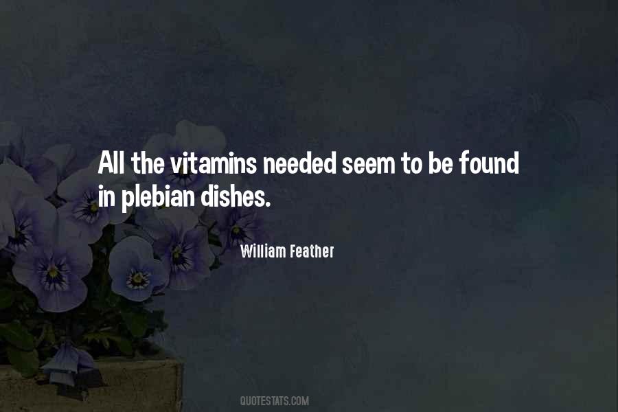 Quotes About Vitamins #627807