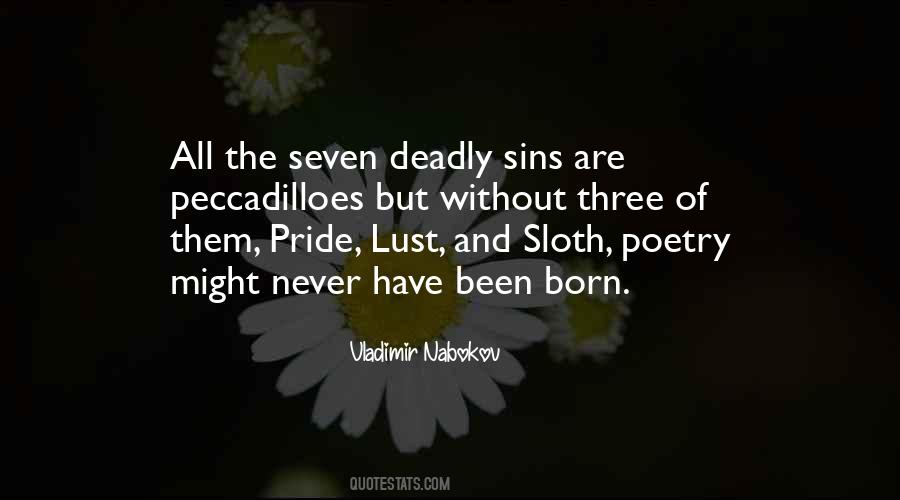 Quotes About Seven Deadly Sins #1330153