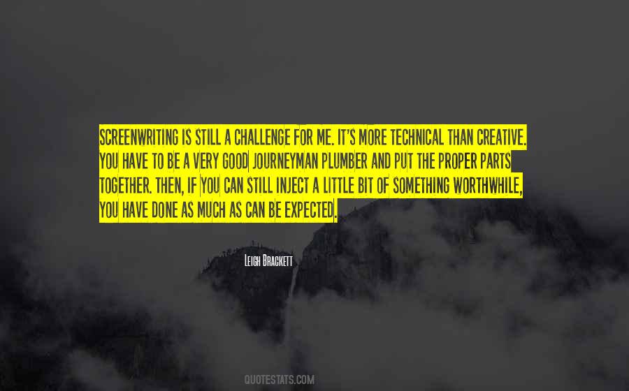 Journeyman Plumber Quotes #191453