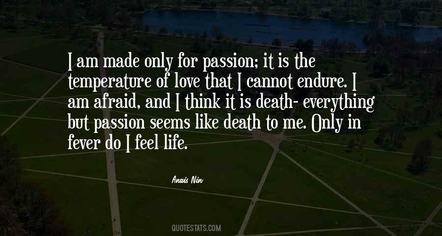 Quotes About Passion For Life #188512