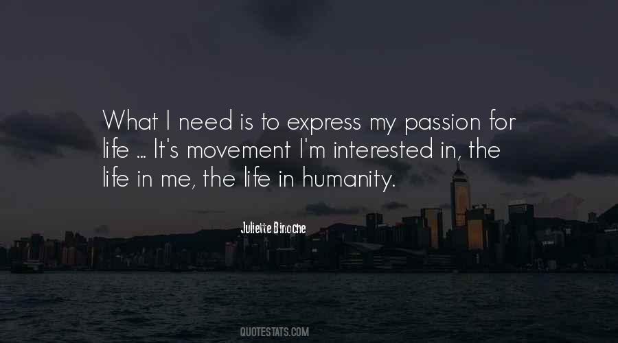 Quotes About Passion For Life #632284