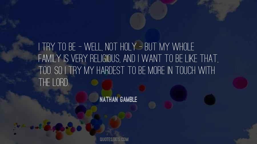 Quotes About Holy Family #375757