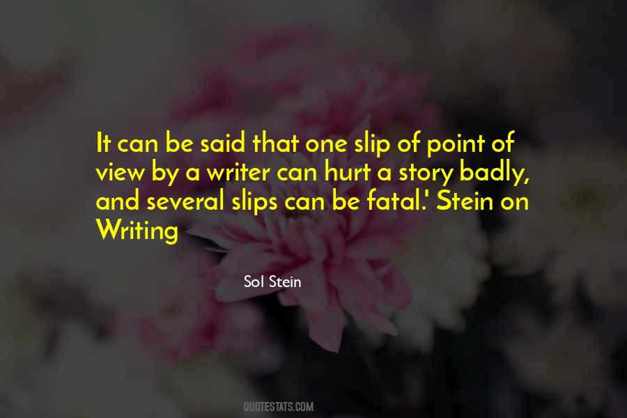 Quotes About Stein #1017010