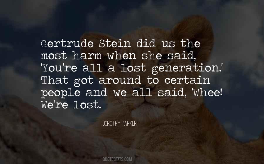 Quotes About Stein #1383035