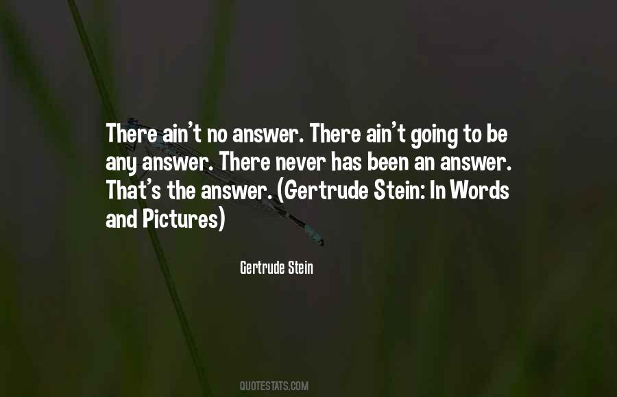 Quotes About Stein #885177