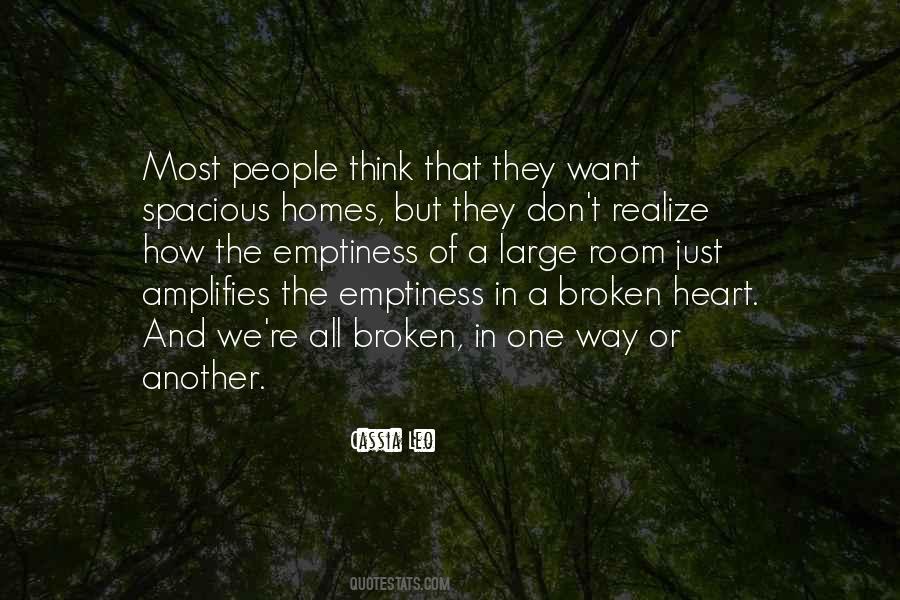 Quotes About Broken Homes #130672