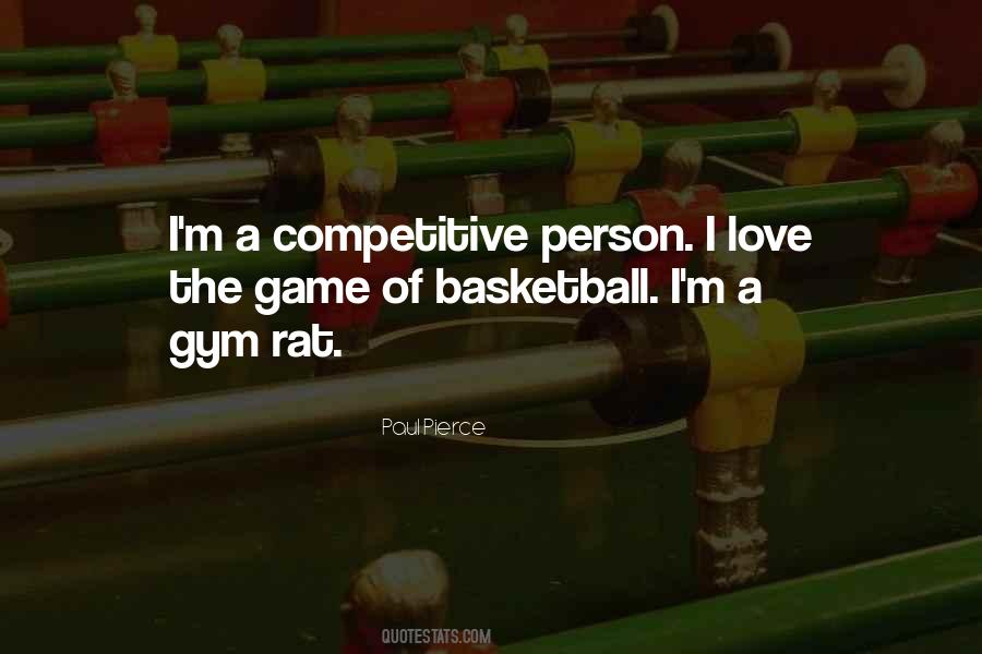 Quotes About Competitive Person #1148869