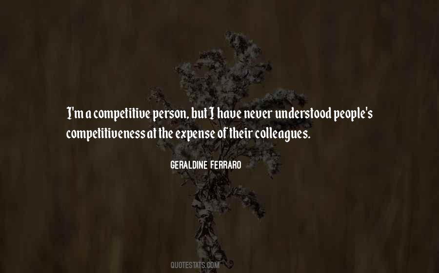 Quotes About Competitive Person #1774799