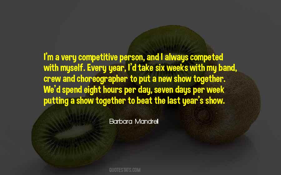 Quotes About Competitive Person #195098