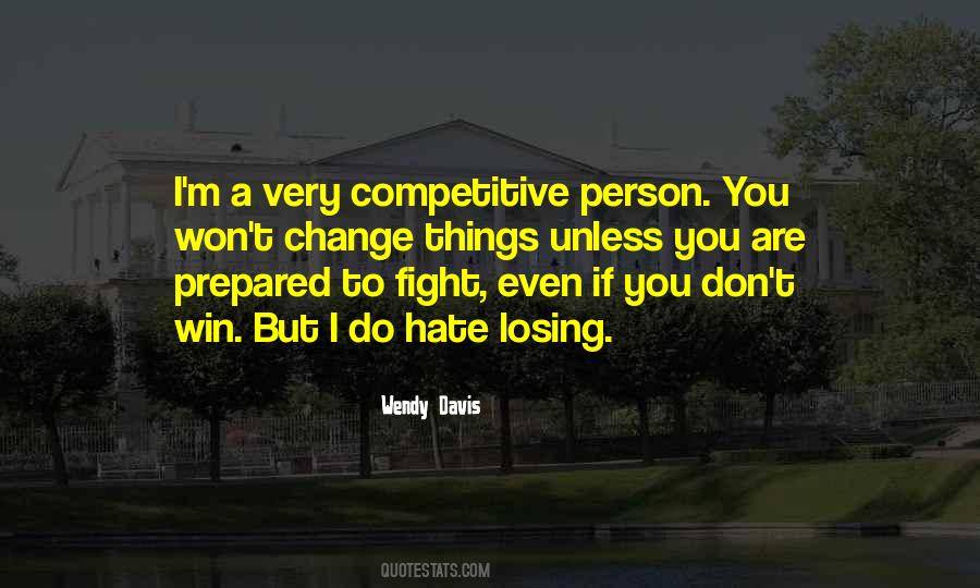 Quotes About Competitive Person #55258
