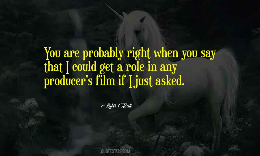 Quotes About Film Producer #1016813