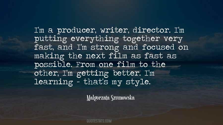 Quotes About Film Producer #1734224