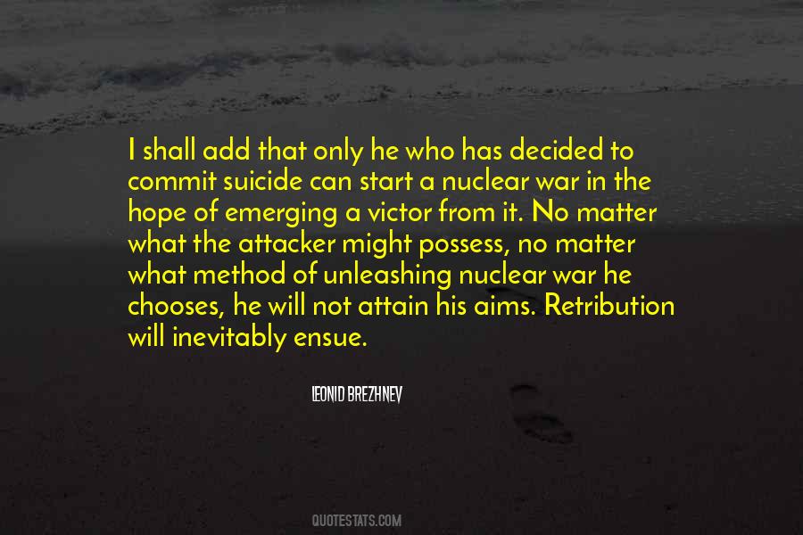 No Retribution Quotes #380875