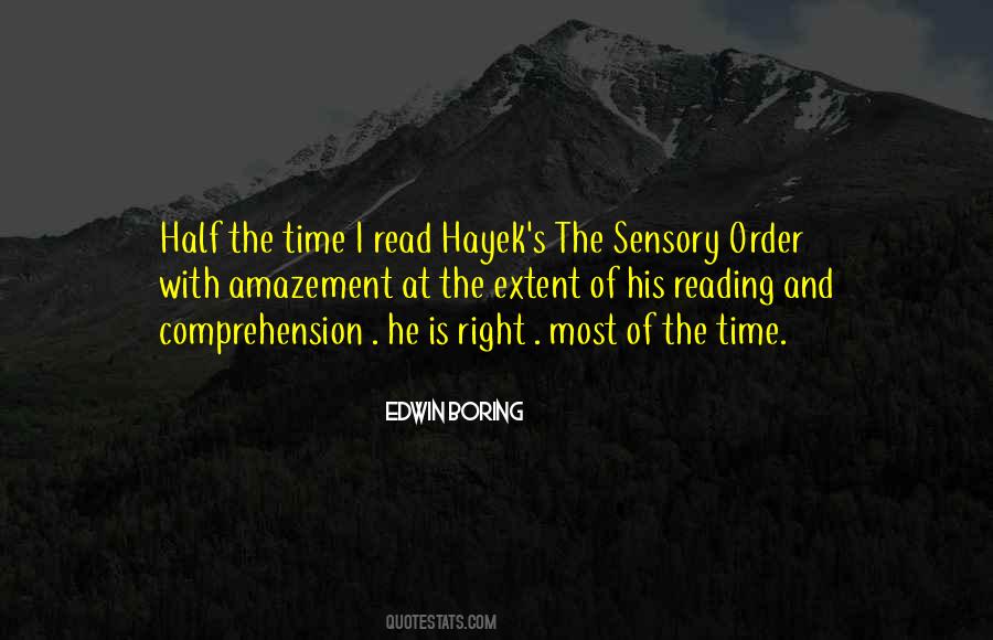 Quotes About Reading Comprehension #1347164