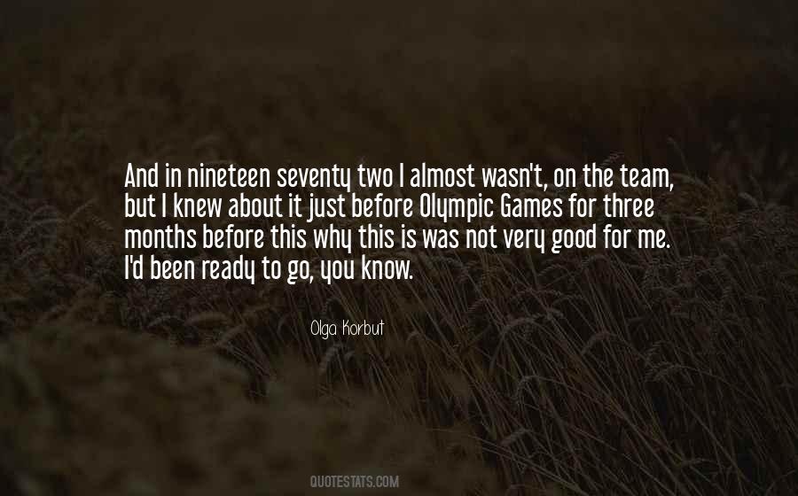 Quotes About Nineteen #1061015