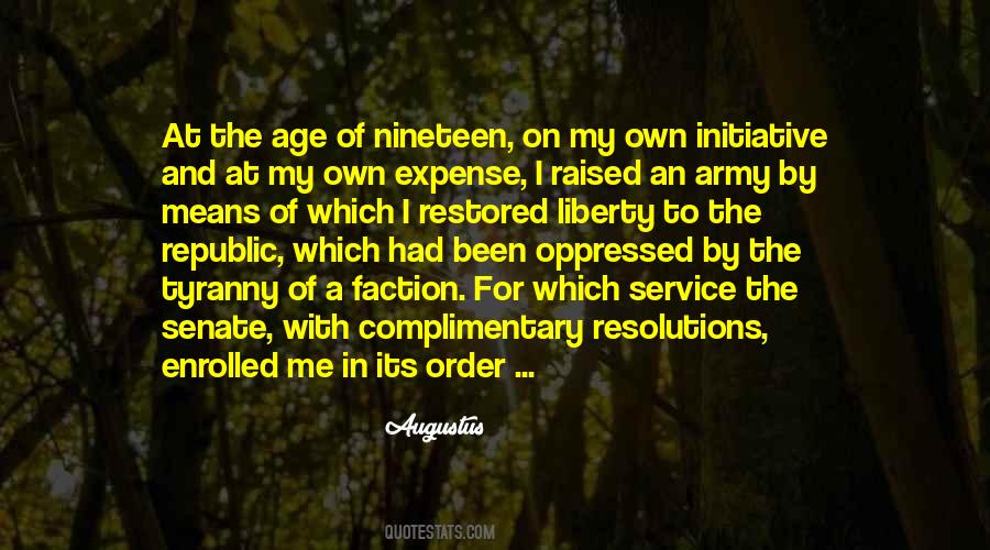 Quotes About Nineteen #1821766