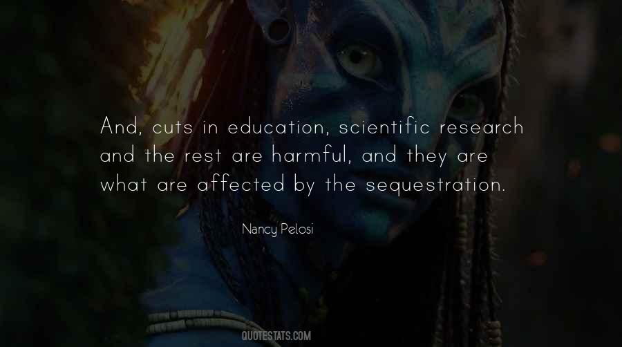 Quotes About Scientific Education #1027443