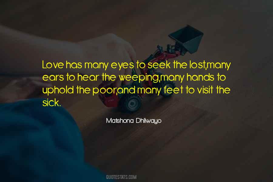 Quotes About Many Eyes #1157901