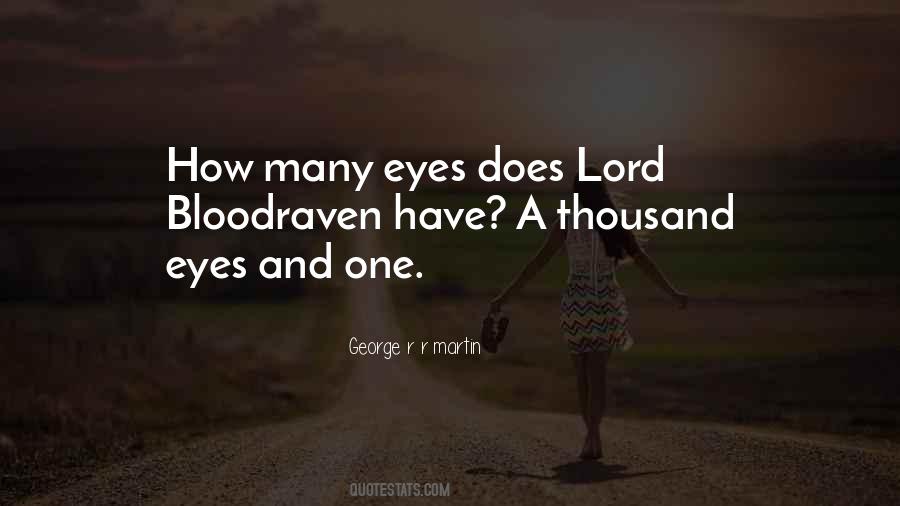 Quotes About Many Eyes #1178526