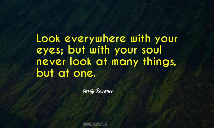 Quotes About Many Eyes #173507