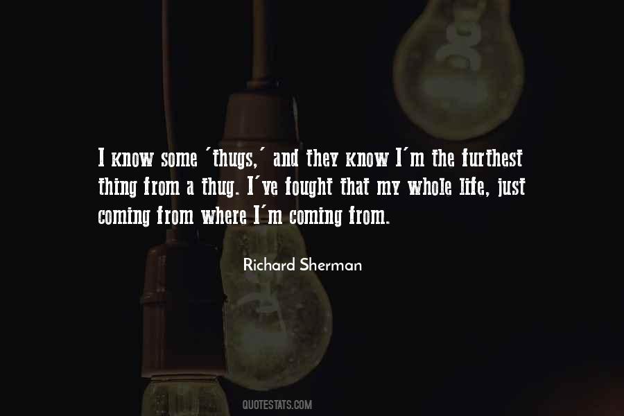 Quotes About Sherman #69669