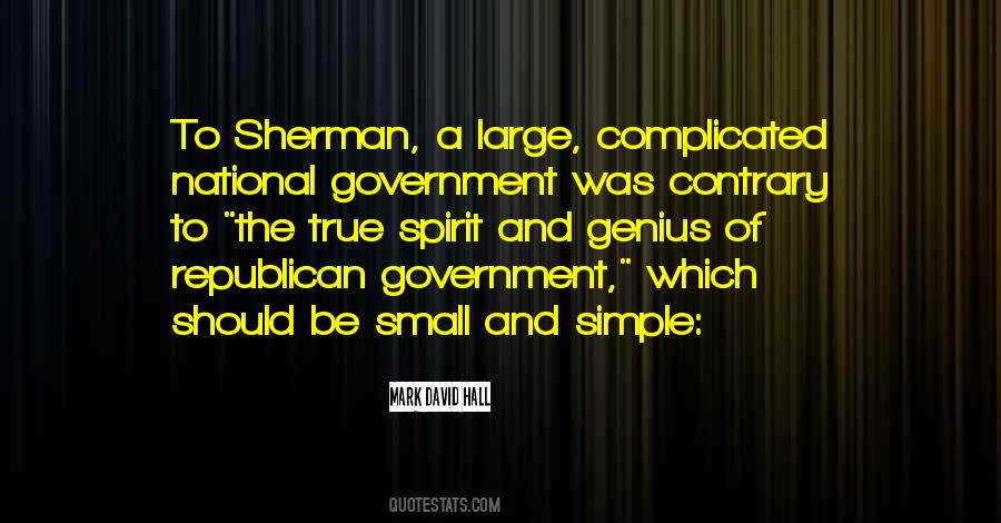 Quotes About Sherman #762824