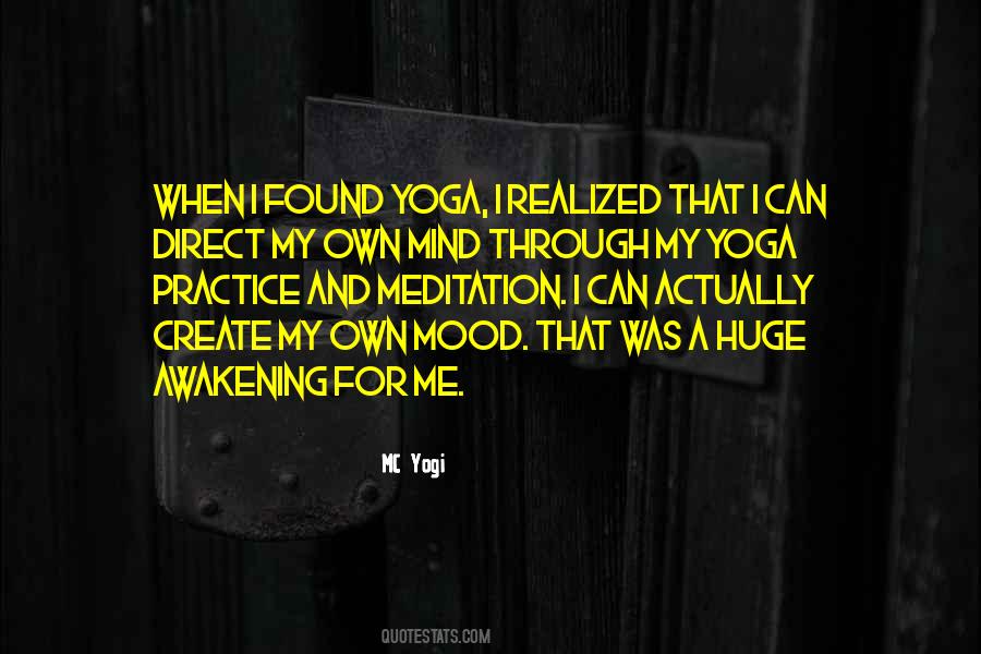Quotes About Yoga And Meditation #184014