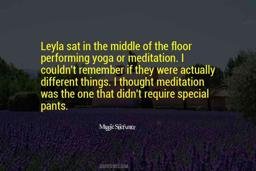 Quotes About Yoga And Meditation #294890