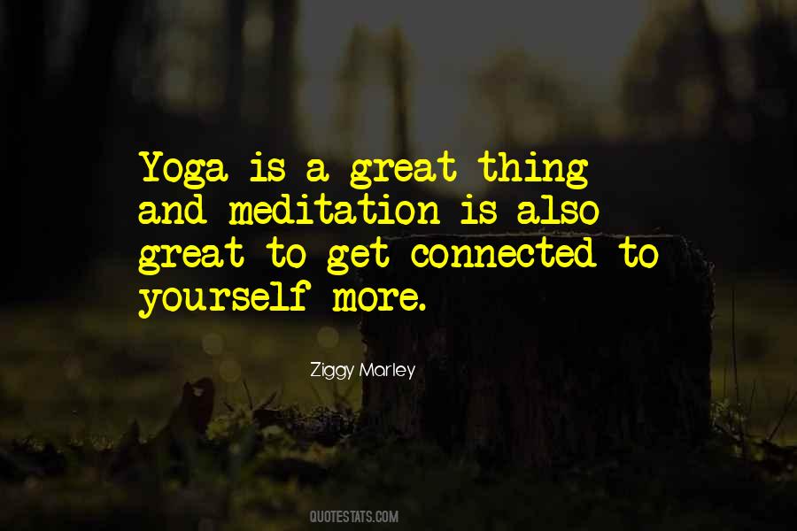 Quotes About Yoga And Meditation #771240