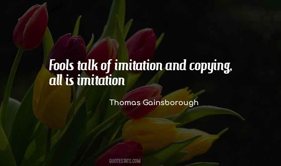 Quotes About Imitation #1263467