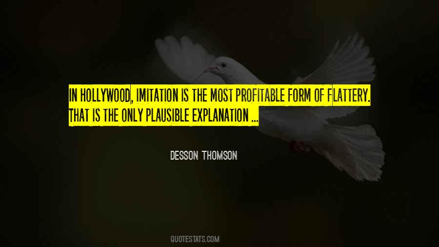 Quotes About Imitation #1377672