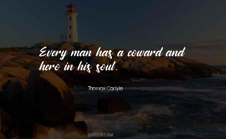 Quotes About Coward Man #112456