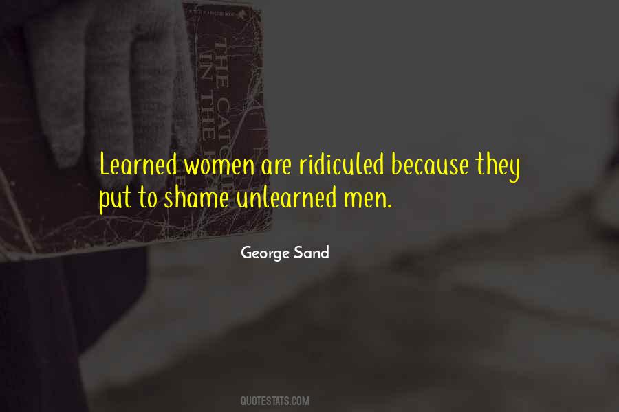 Unlearned Men Quotes #903923