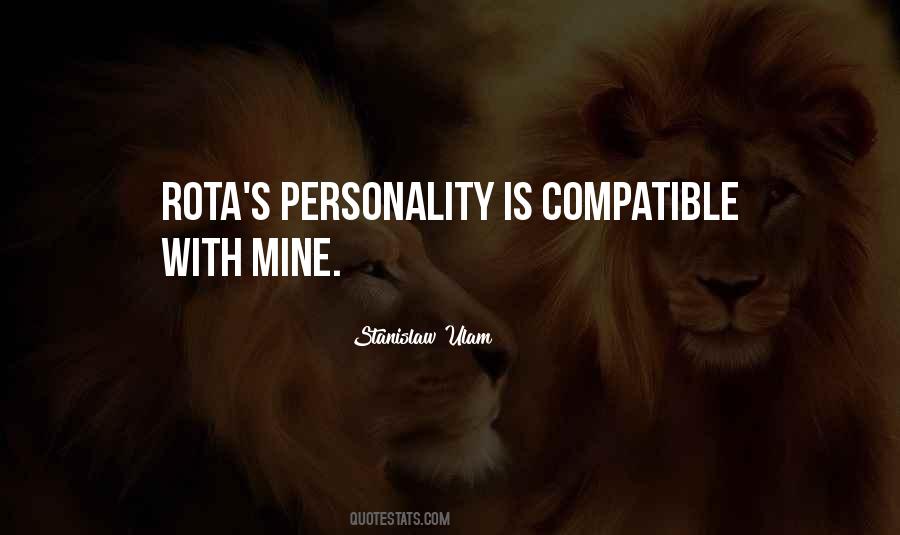 Quotes About Compatible #1319115