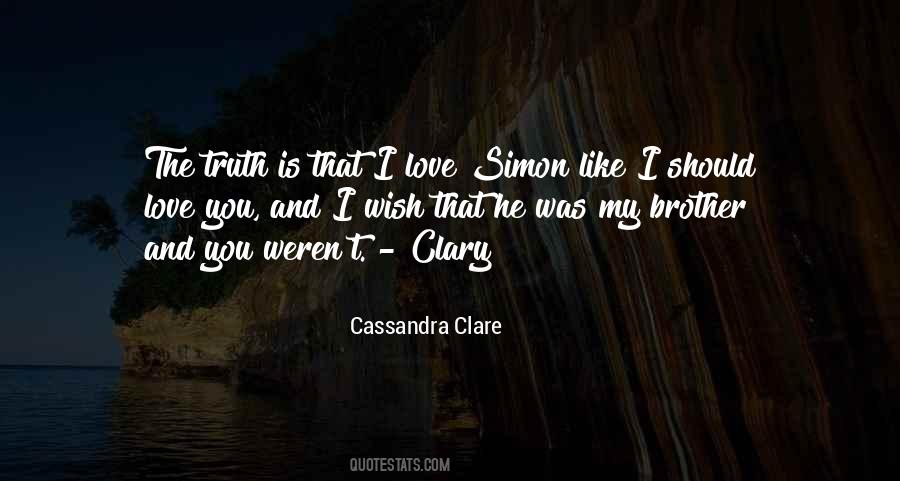 Quotes About Simon And Clary #947710