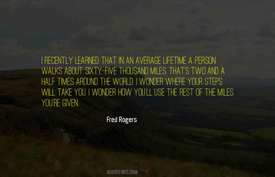 Quotes About Miles #33670 Quotes About Miles #33670